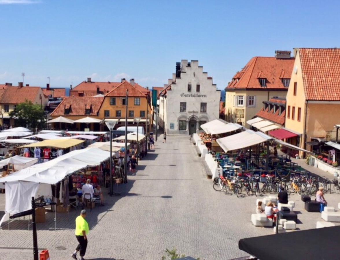 Stora Torget - Visby Laegenhetshotell Buitenkant foto